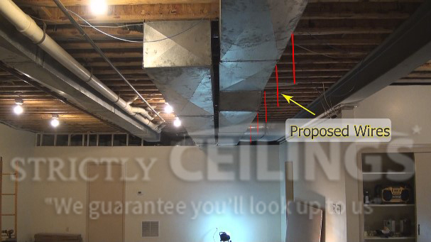 Installing Ceiling Tiles To Joists Requirement