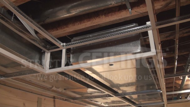 Build Advanced Suspended Ceiling Drops Drop Ceilings Installation How To